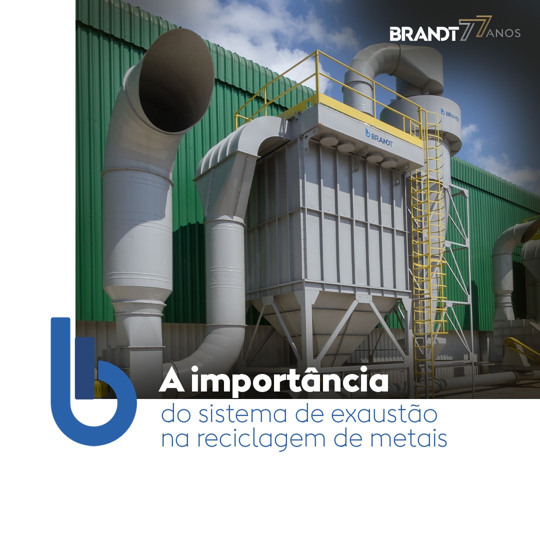 A importância do sistema de exaustão na reciclagem de metais