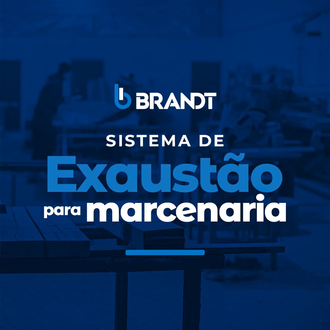 Sistema de exaustão para marcenaria