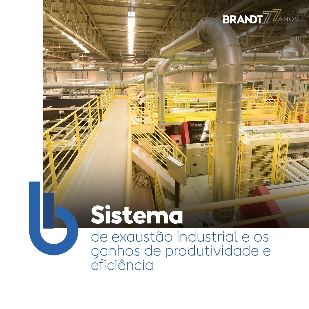 Sistema de exaustão industrial e os ganhos de produtividade e eficiência