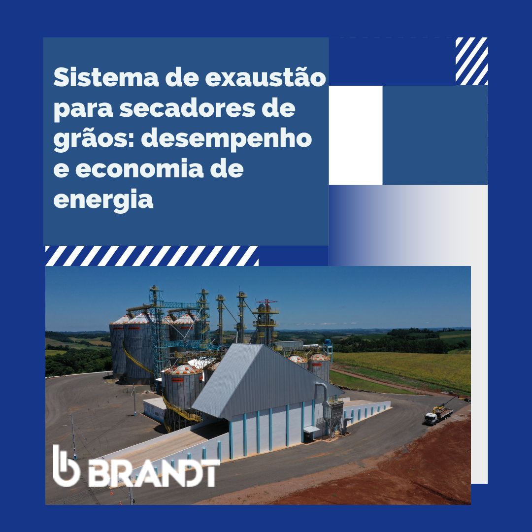 Sistema de exaustão para secadores de grãos: desempenho e economia de energia
