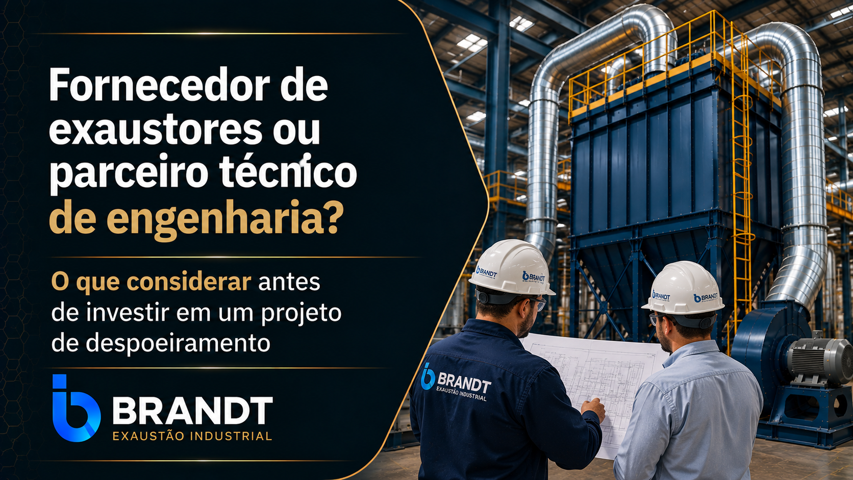 Fornecedor de exaustores ou parceiro técnico de engenharia? O que considerar antes de investir em um projeto de despoeiramento