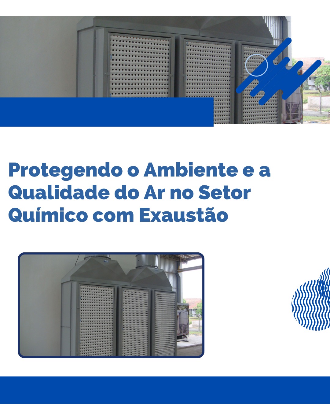 Protegendo o Ambiente e a Qualidade do Ar no Setor Químico com Exaustão